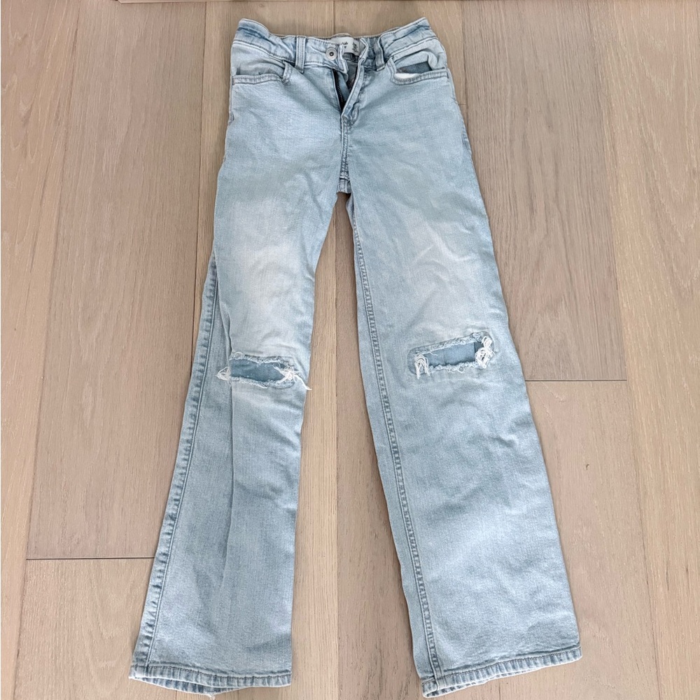 Girls Abercrombie 9-10 long jean